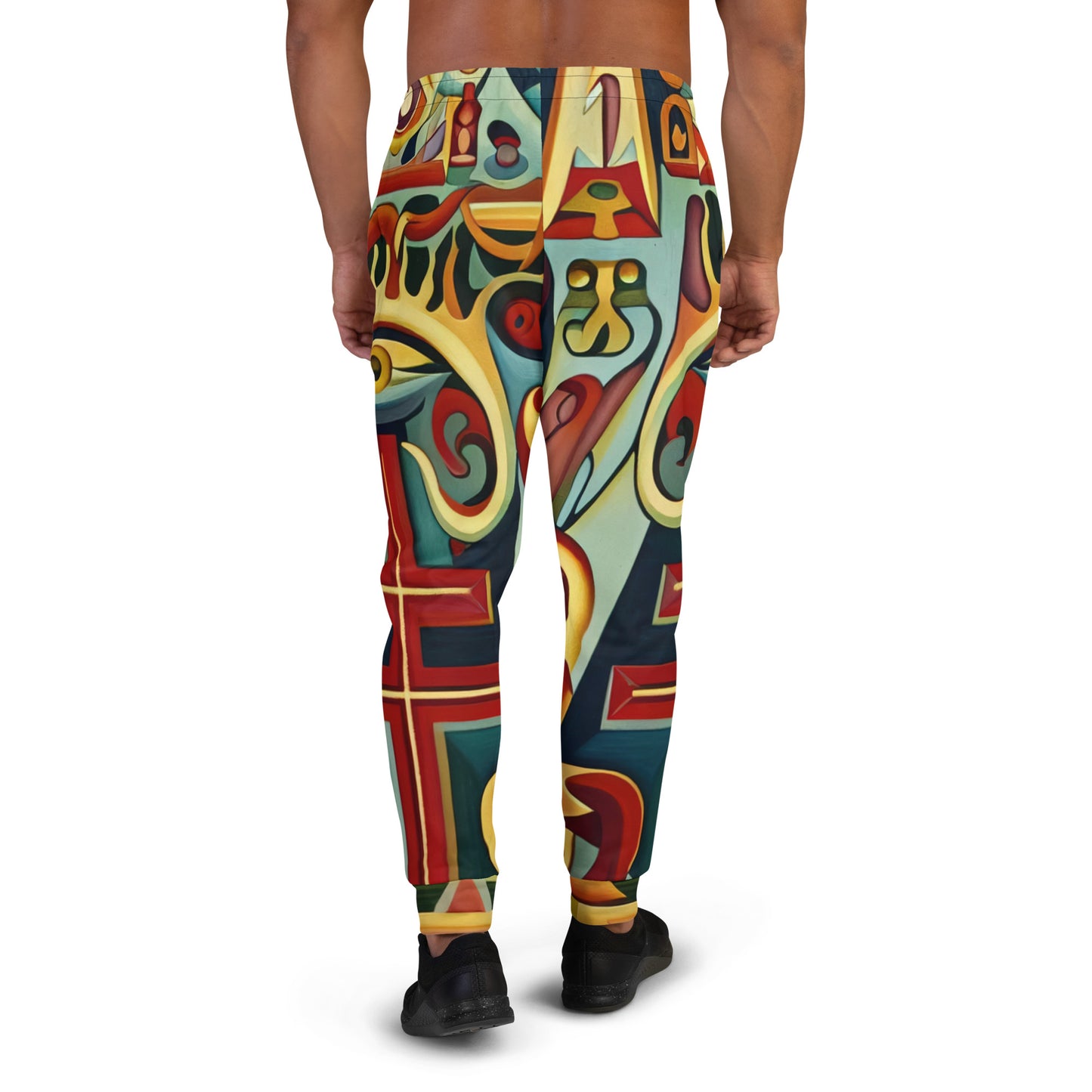 DMV 0465 Retro Art Men's Joggers