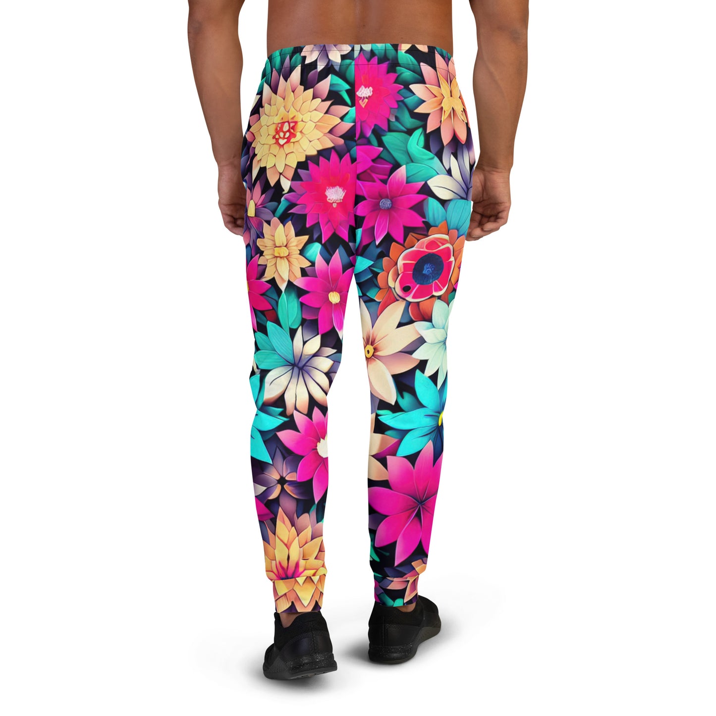 DMV 1034 Floral Men's Joggers