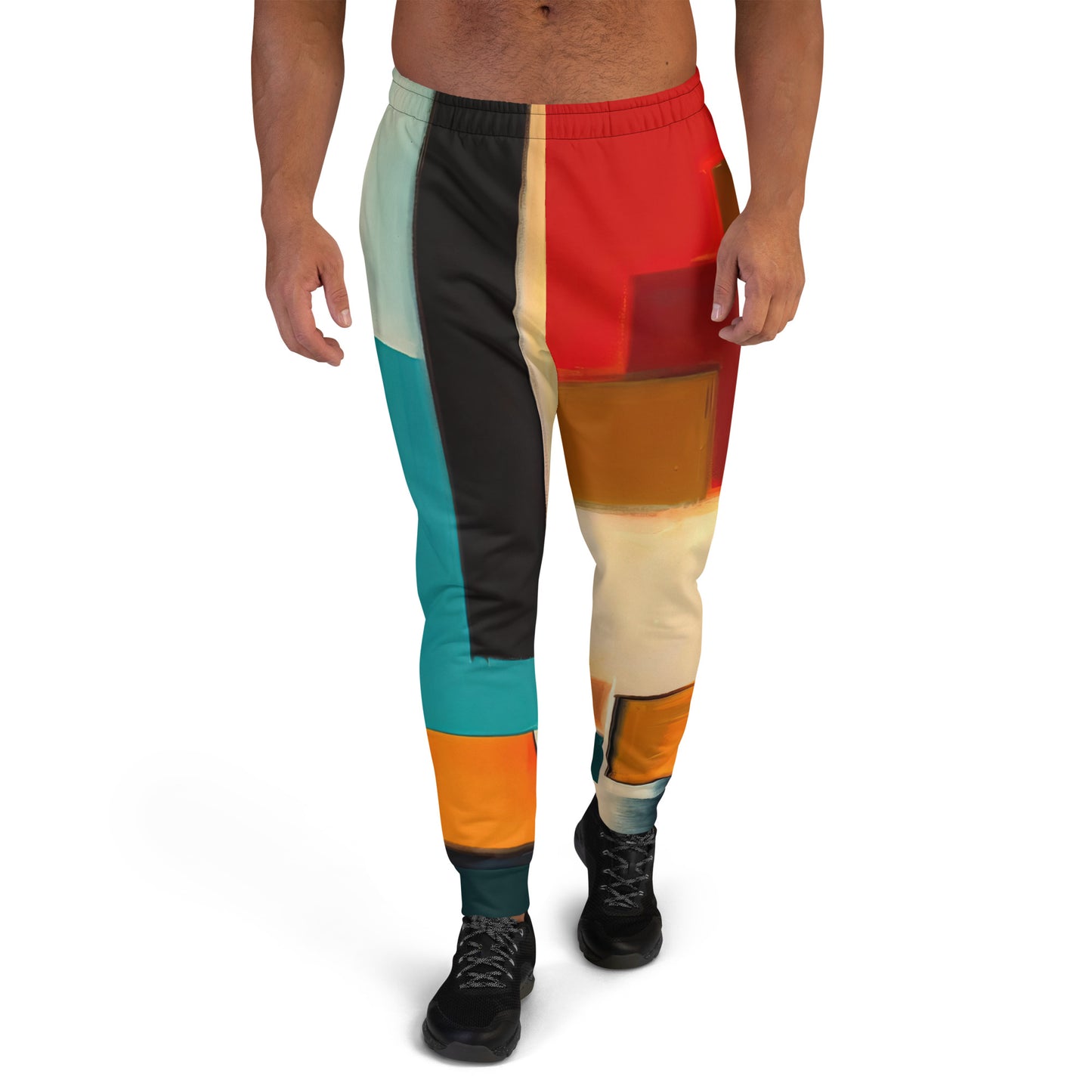 DMV 0282 Abstract Art Men's Joggers