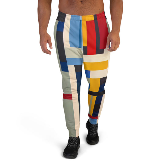 DMV 0072 Abstract Art Men's Joggers