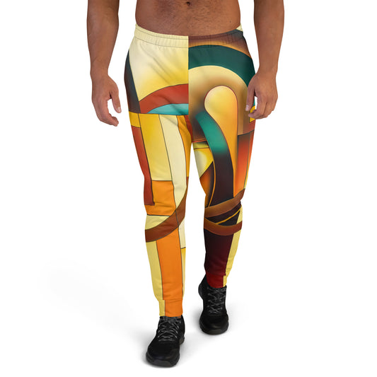 DMV 0048 Retro Art Men's Joggers