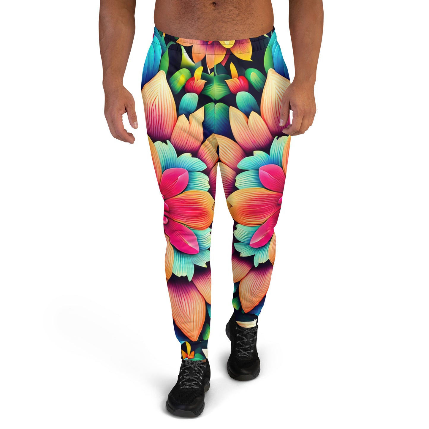 DMV 0020 Floral Men's Joggers