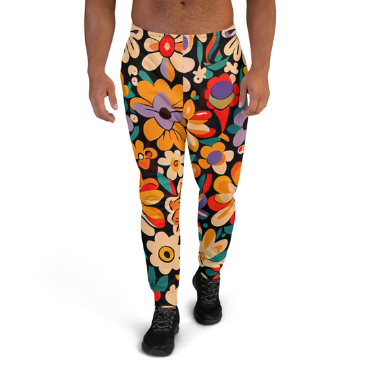 DMV 0029 Floral Men's Joggers