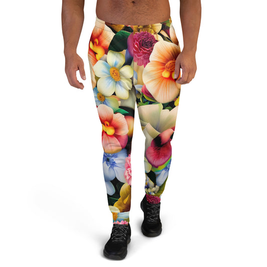 DMV 0088 Floral Men's Joggers