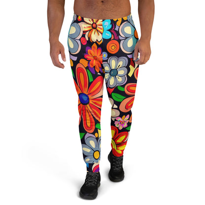 DMV 0018 Floral Men's Joggers