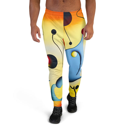 DMV 0098 Retro Art Men's Joggers