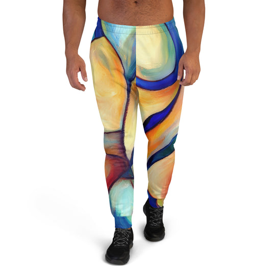 DMV 0162 Abstract Art Men's Joggers