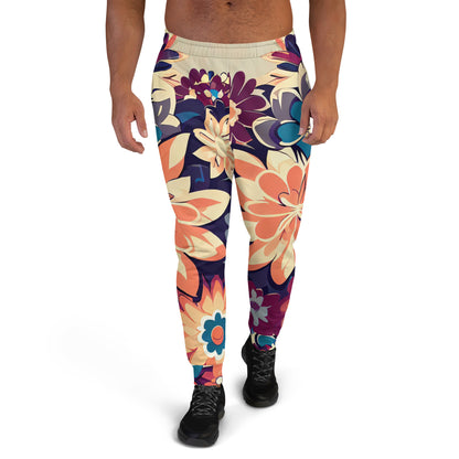 DMV 0253 Floral Men's Joggers