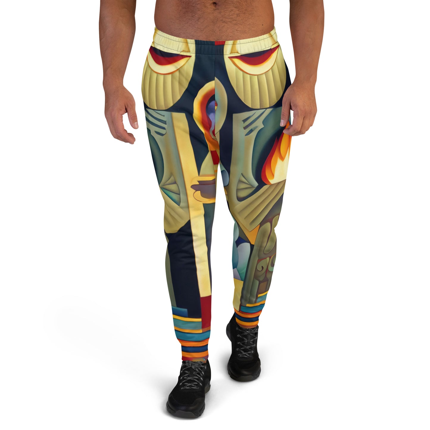 DMV 0237 Retro Art Men's Joggers