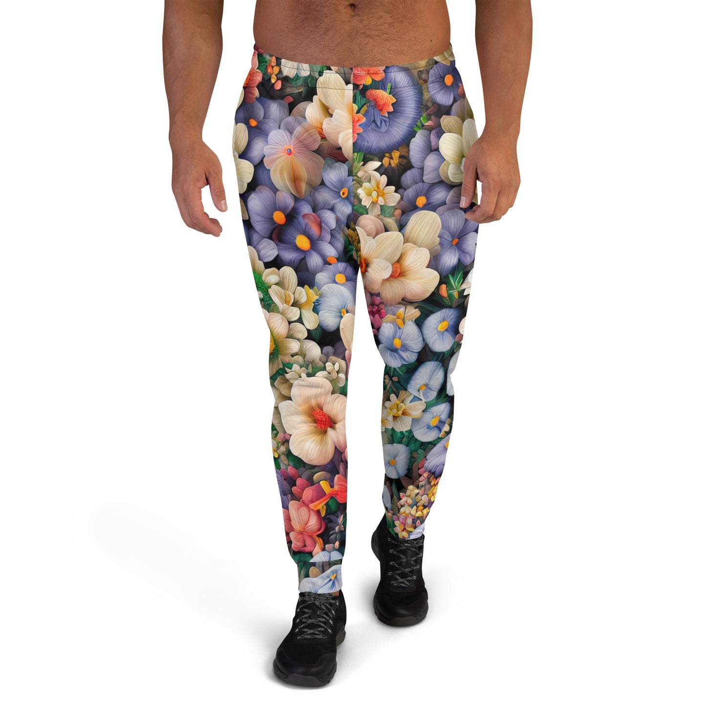 DMV 0114 Floral Men's Joggers