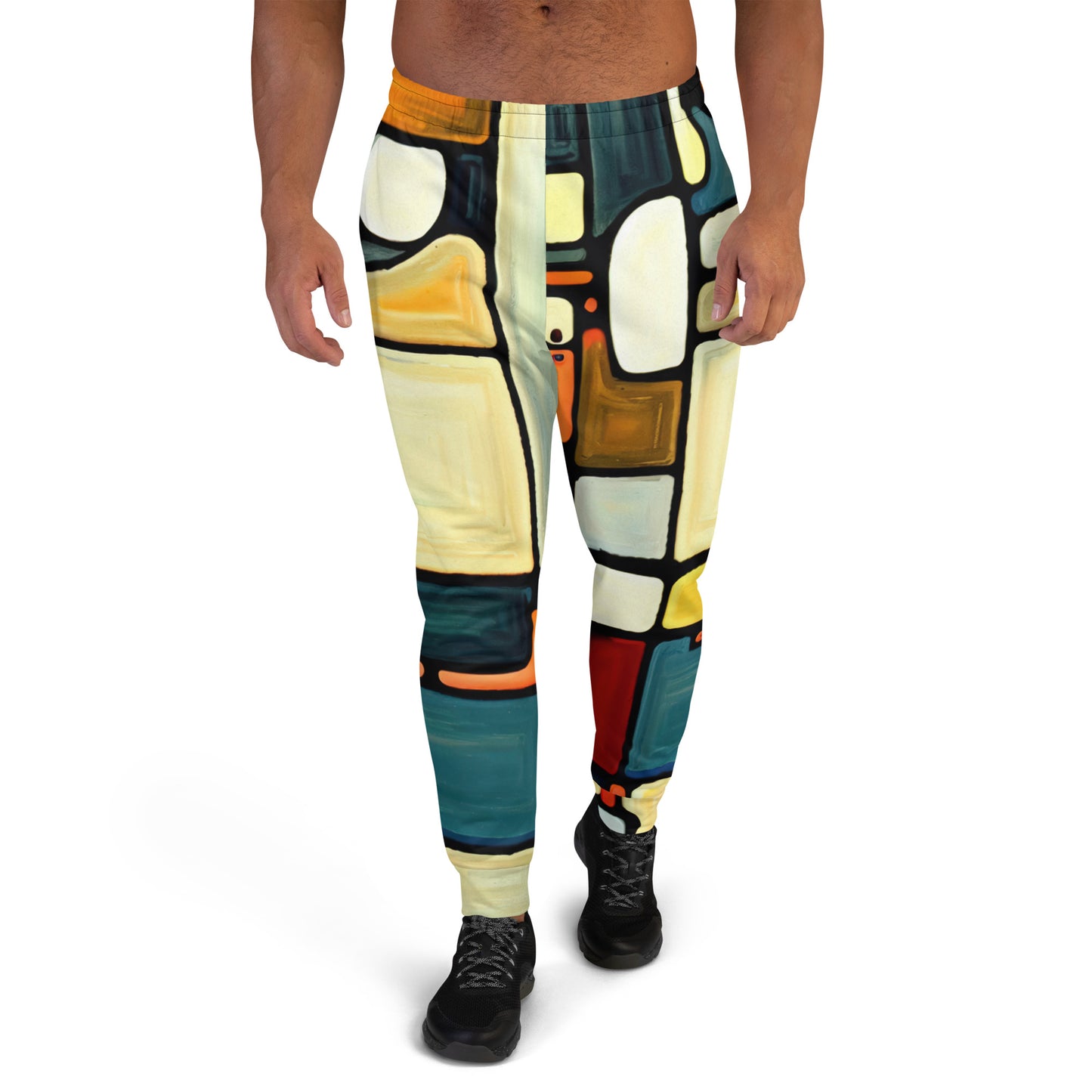 DMV 0117 Abstract Art Men's Joggers