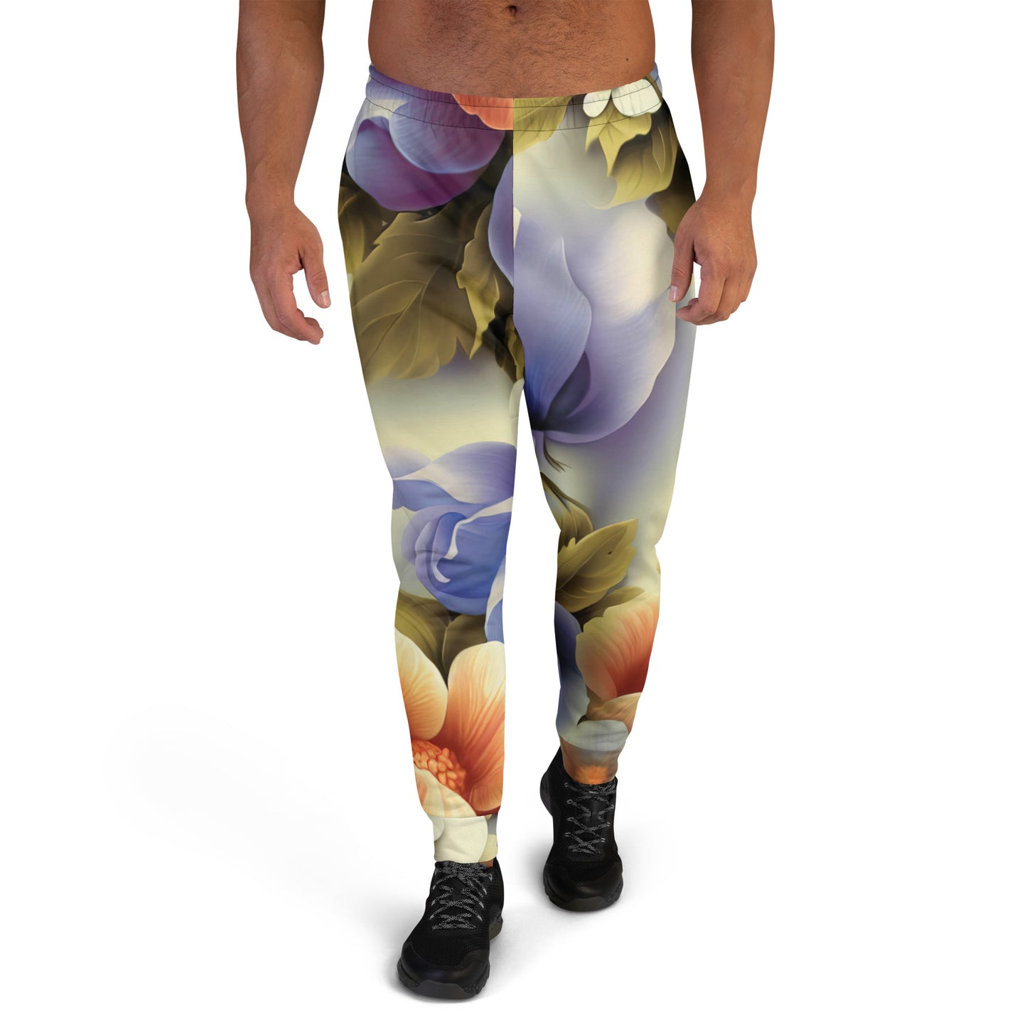 DMV 0109 Floral Men's Joggers