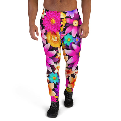 DMV 0136 Floral Men's Joggers