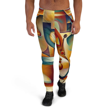 DMV 0143 Retro Art Men's Joggers