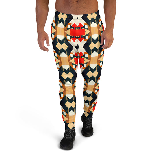 DMV 0138 Geo Boho Men's Joggers