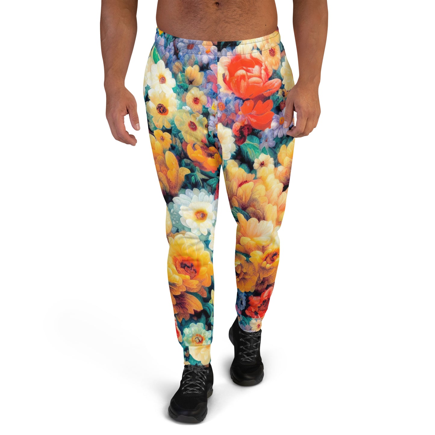 DMV 0146 Floral Men's Joggers