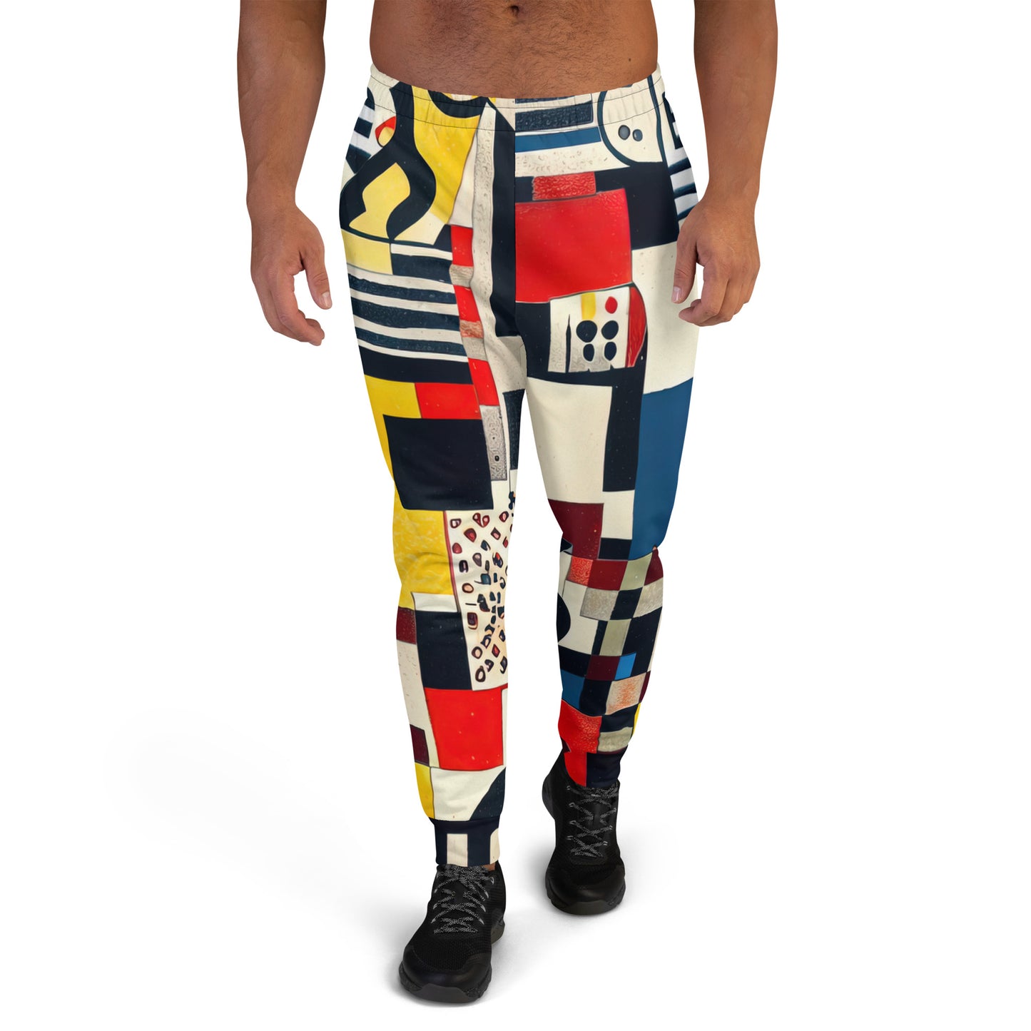 DMV 0141 Retro Art Men's Joggers