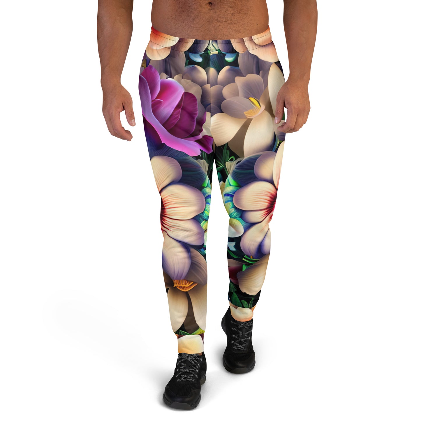 DMV 0206 Floral Men's Joggers