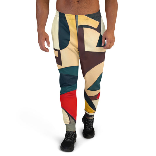 DMV 0296 Abstract Art Men's Joggers