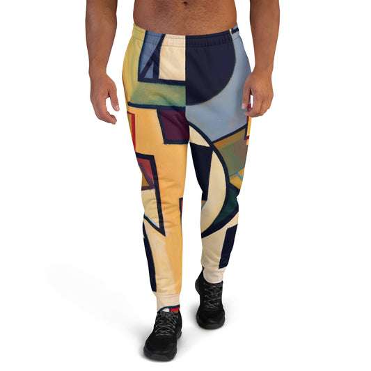 DMV 0168 Abstract Art Men's Joggers