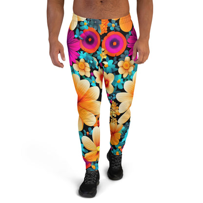 DMV 0259 Floral Men's Joggers