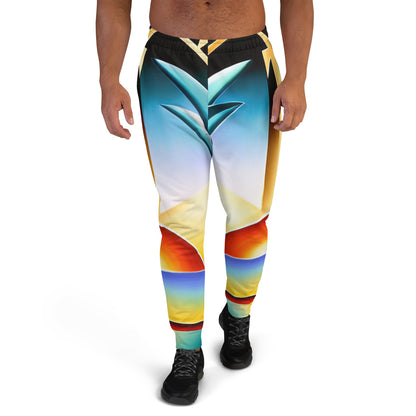 DMV 0262 Retro Art Men's Joggers