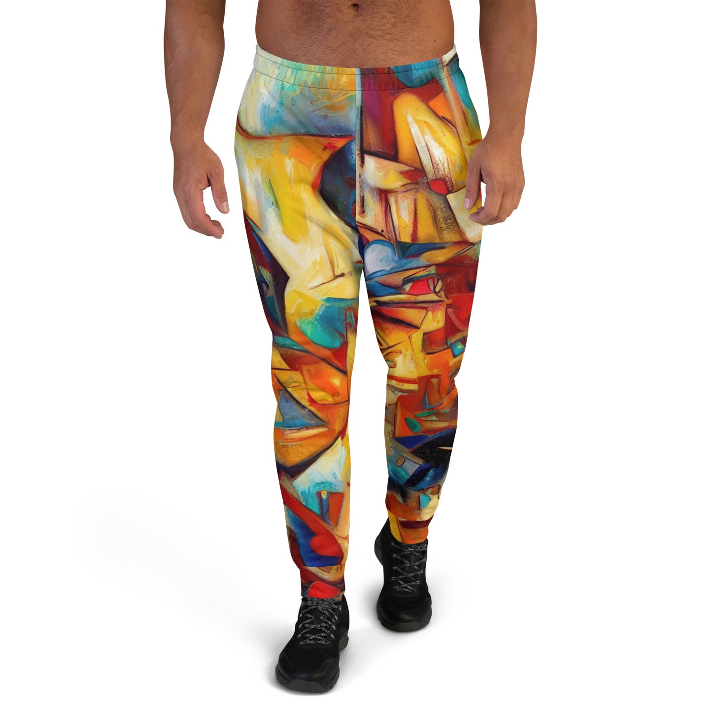 DMV 0416 Abstract Art Men's Joggers