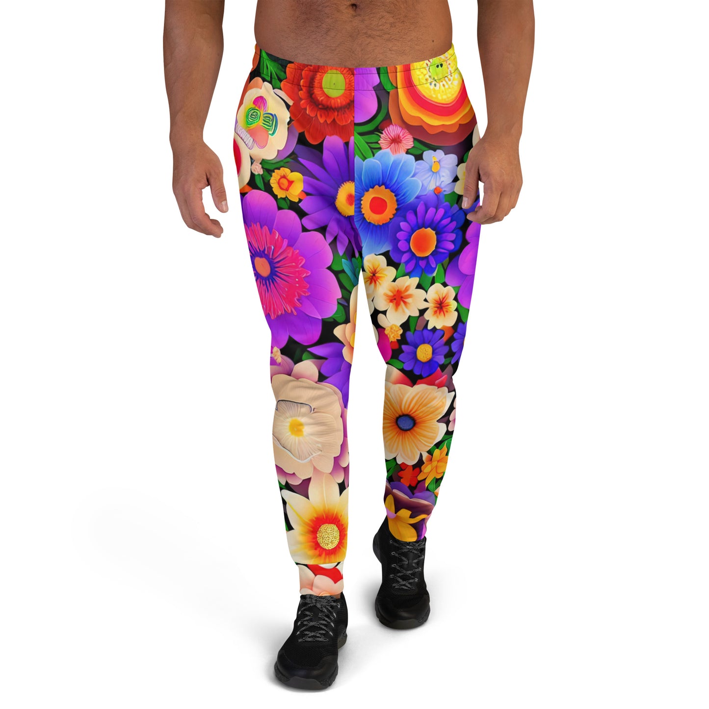 DMV 0309 Floral Men's Joggers