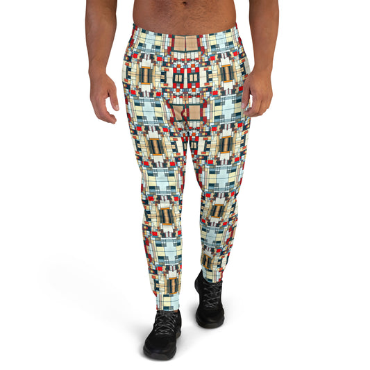 DMV 0184 Geo Boho Men's Joggers