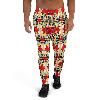 DMV 0203 Vintage Artsy Men's Joggers