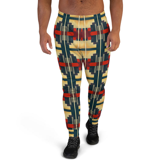 DMV 0186 Geo Boho Men's Joggers