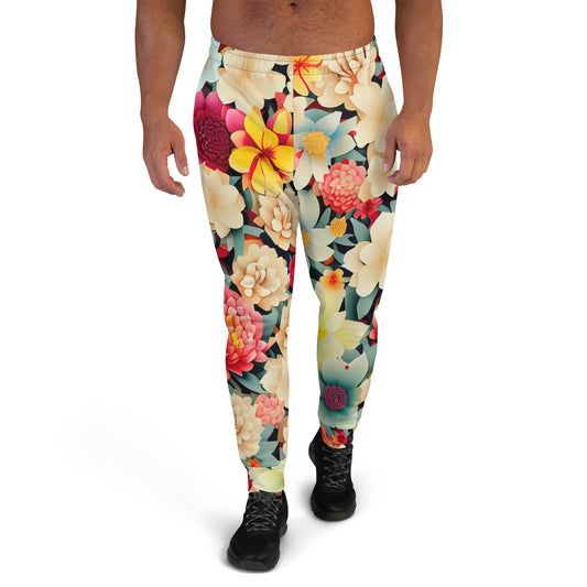 DMV 0260 Floral Men's Joggers