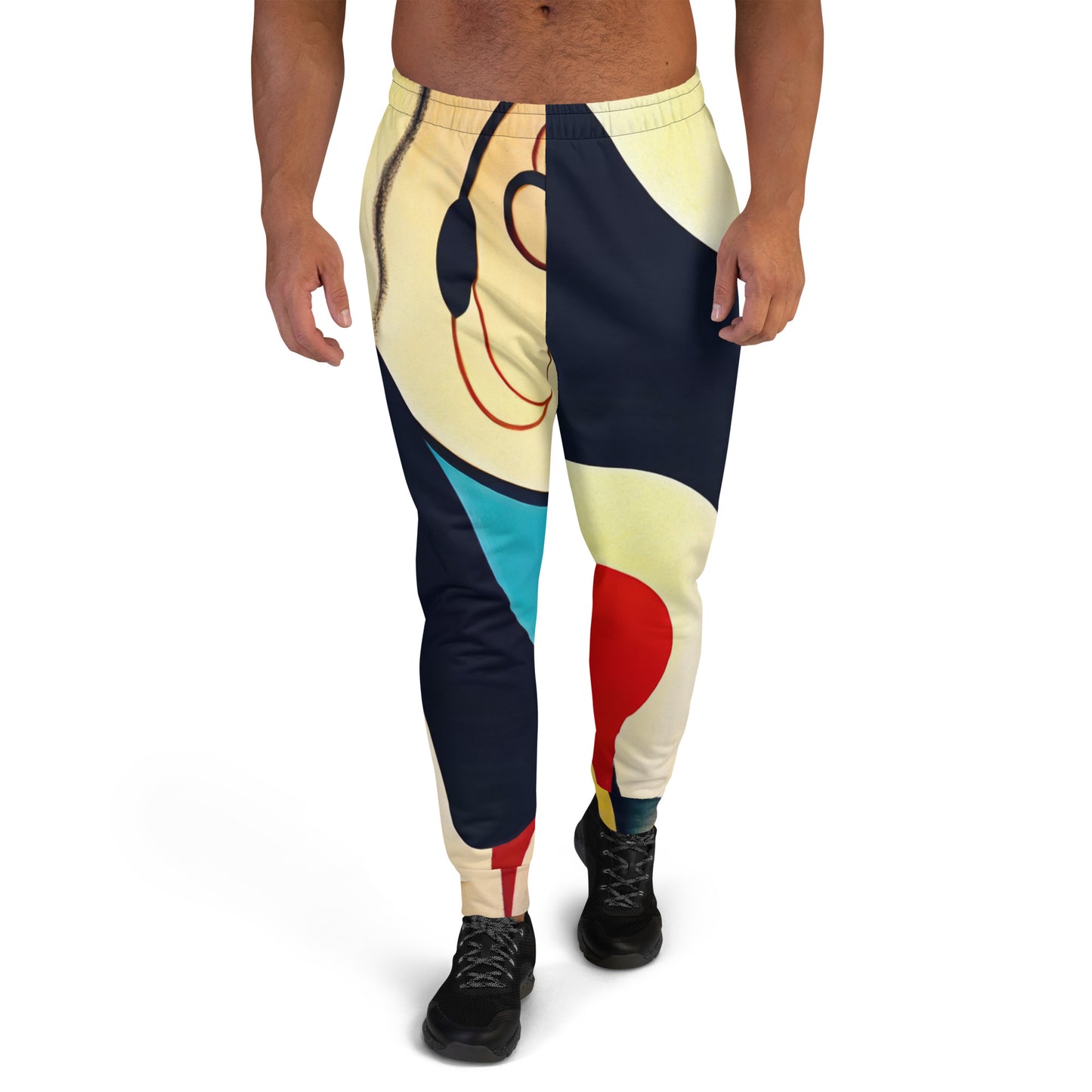 DMV 1356 Retro Art Men's Joggers