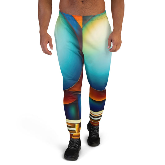 DMV 0151 Retro Art Men's Joggers