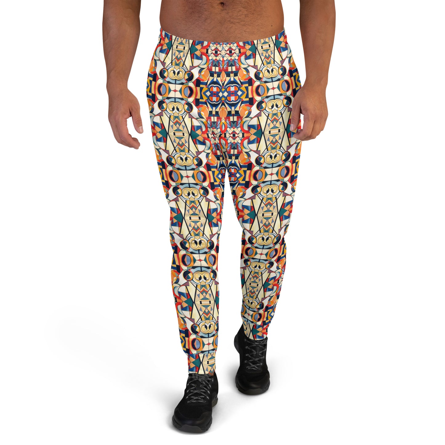 DMV 0157 Geo Boho Men's Joggers