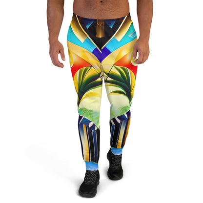 DMV 0258 Retro Art Men's Joggers