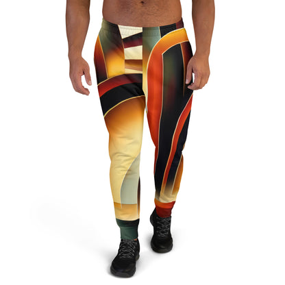 DMV 0261 Retro Art Men's Joggers