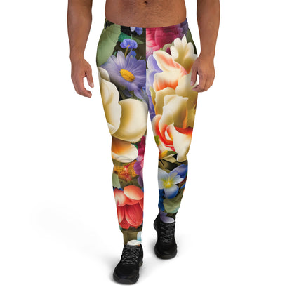 DMV 0268 Floral Men's Joggers