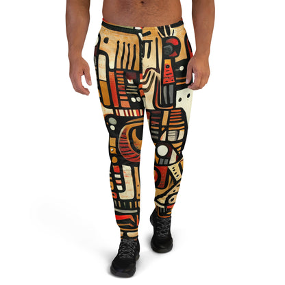 DMV 0505 Retro Art Men's Joggers