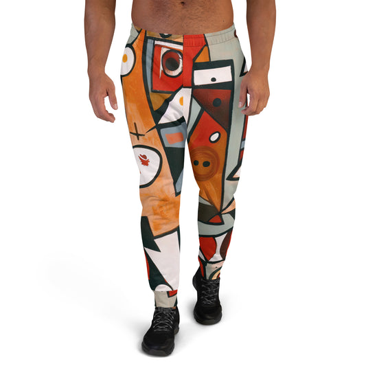 DMV 0522 Retro Art Men's Joggers