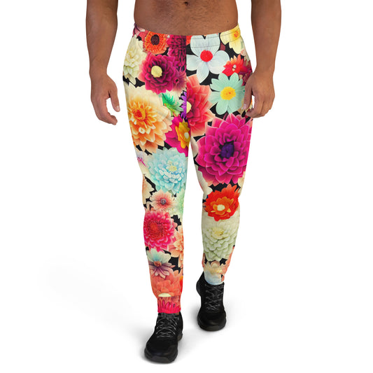 DMV 0424 Floral Men's Joggers