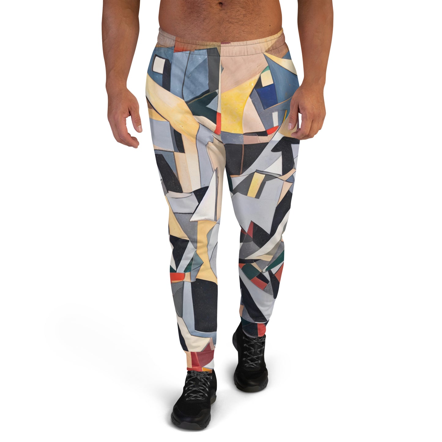 DMV 0525 Abstract Art Men's Joggers