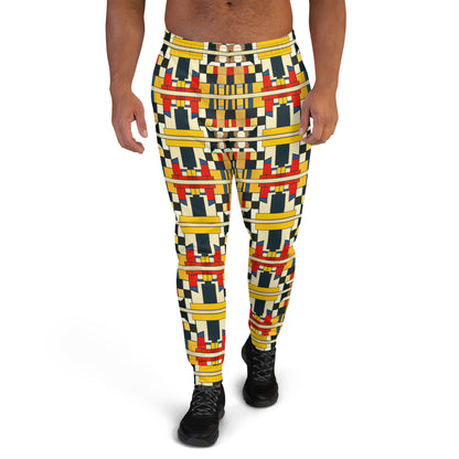 DMV 0690 Geo Boho Men's Joggers