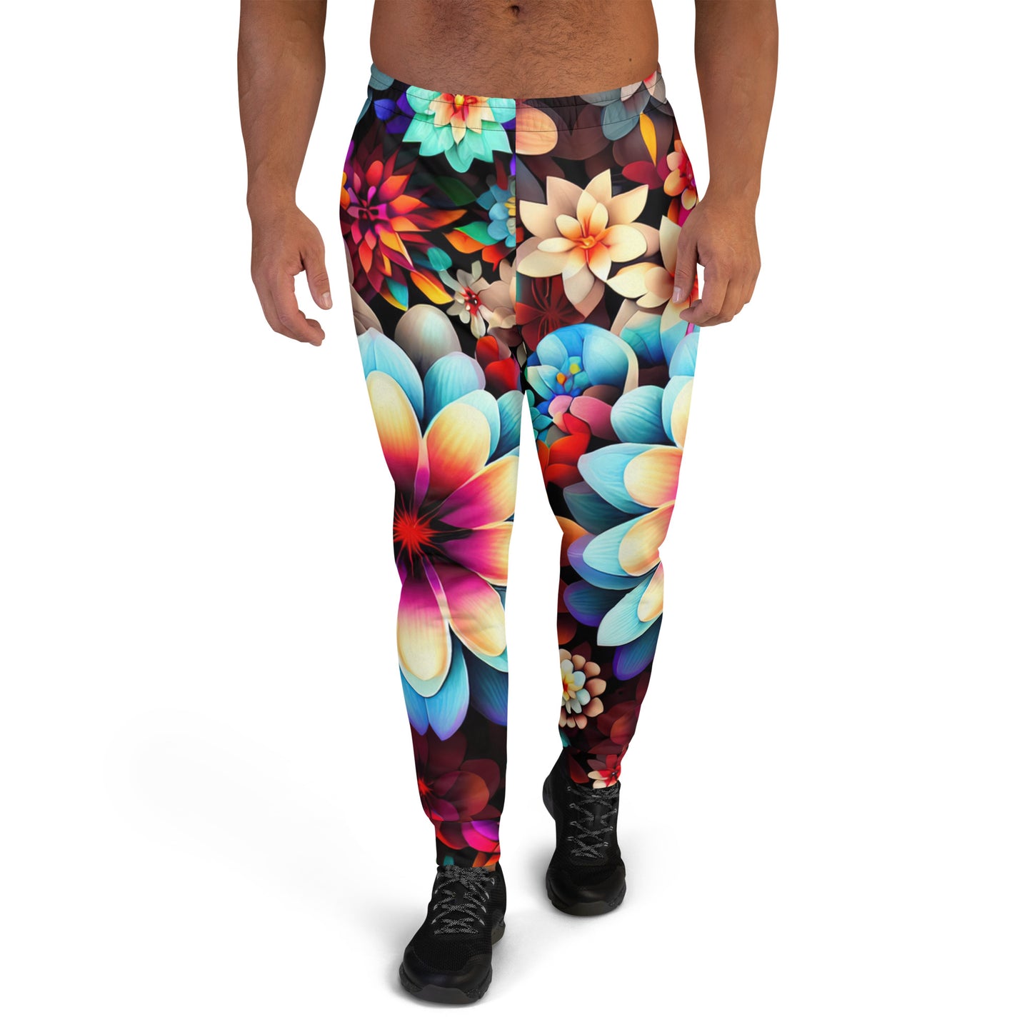 DMV 0907 Floral Men's Joggers