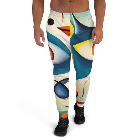 DMV 1006 Retro Art Men's Joggers