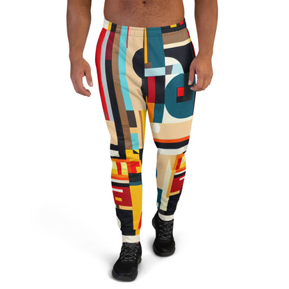 DMV 0360 Abstract Art Men's Joggers