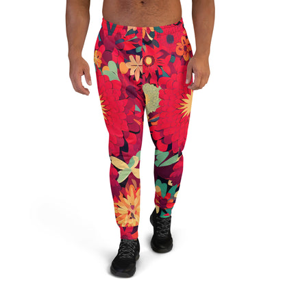 DMV 0485 Floral Men's Joggers