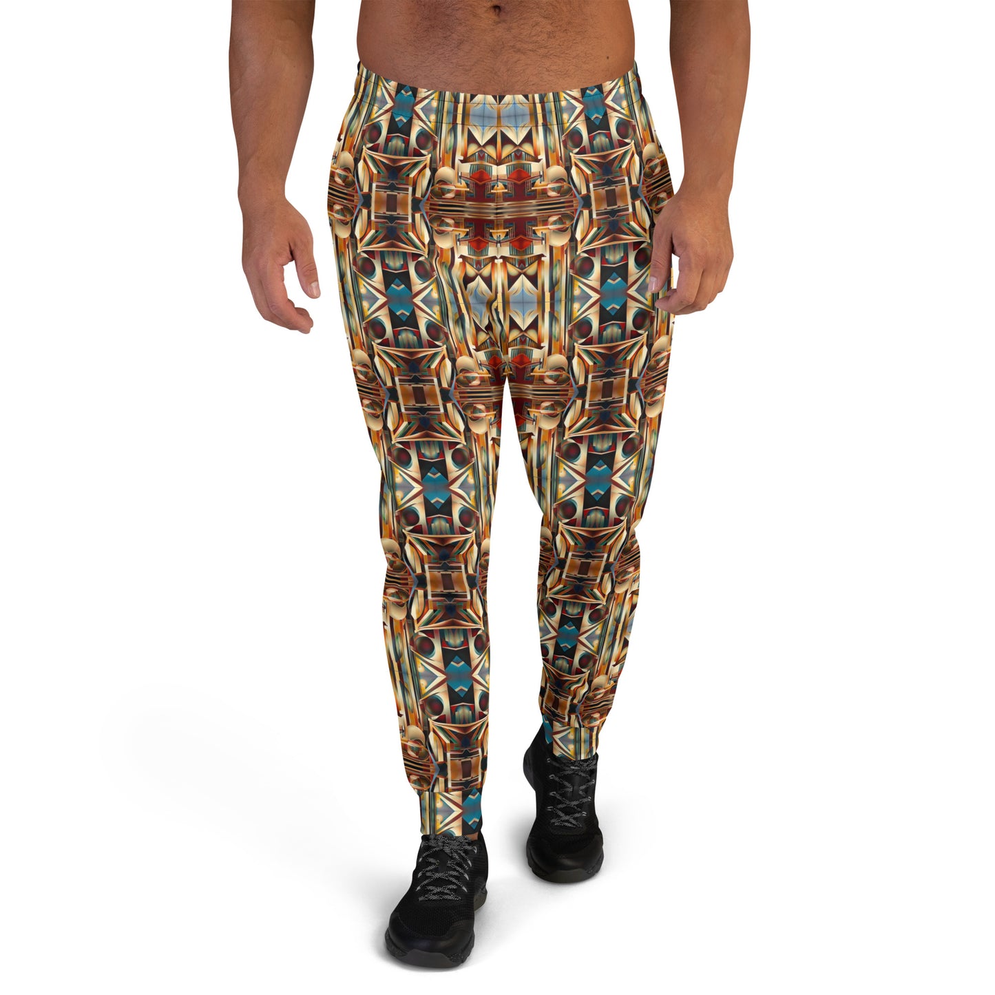 DMV 2048 Conceptual Artsy Men's Joggers