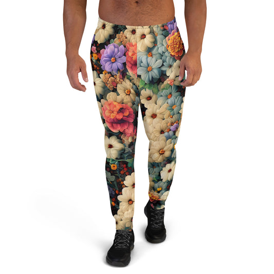 DMV 0840 Floral Men's Joggers