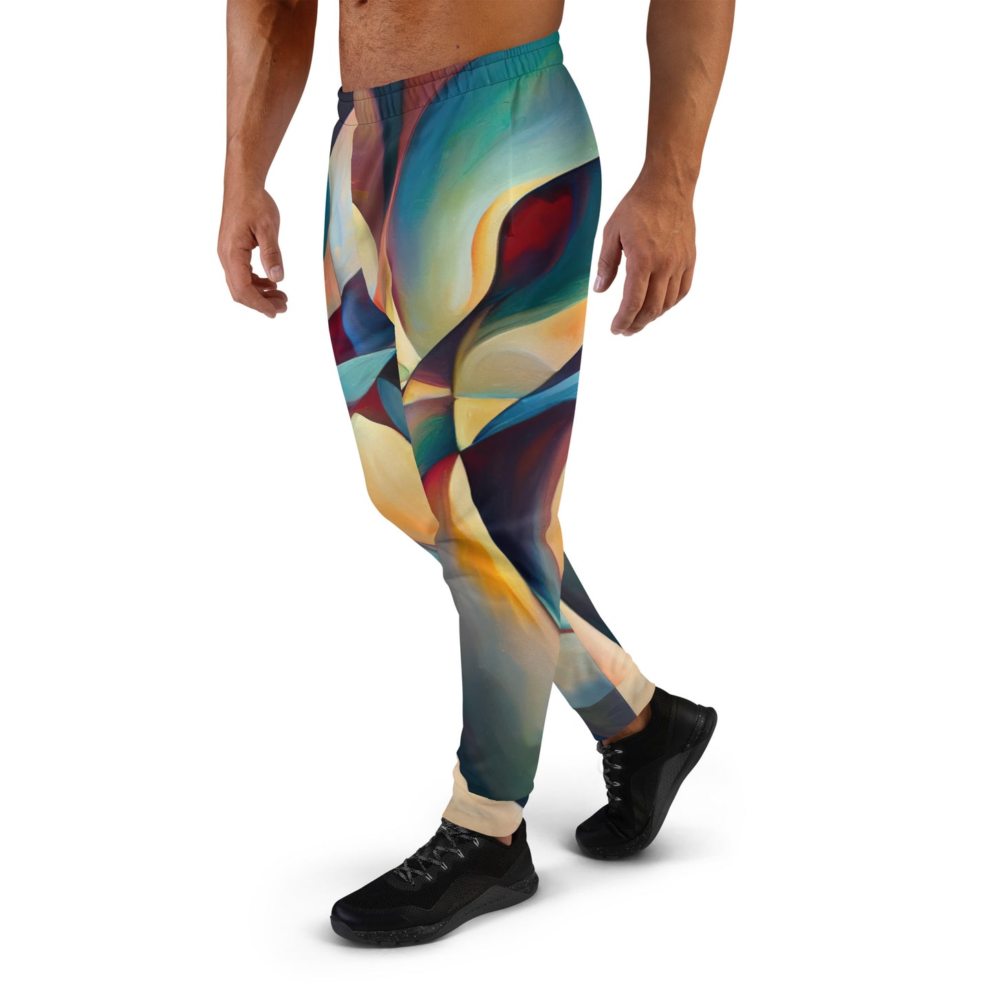 DMV 0243 Abstract Art Men's Joggers